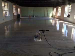 Building C Terrazzo Floor Resurfacing