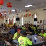 Dunedin Branch Hosts Construction Workers at BBQ