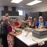 Quebec City Branch cooks pies for Relais d’Espérance Community